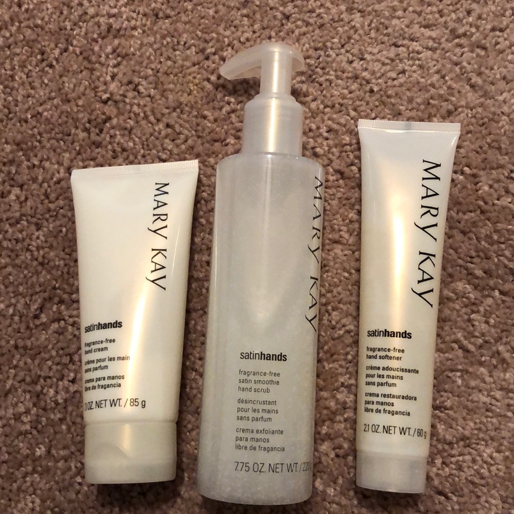 Fragrance free Satin Hands Pampering Set